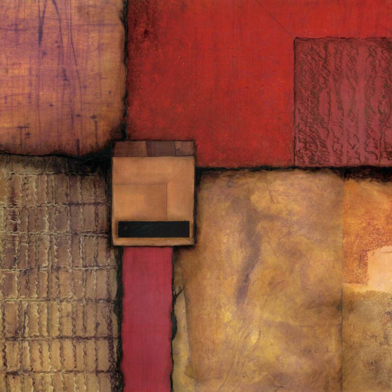 Burnt Orange I Poster Print by Norm Olson - Item # VARPDX11055